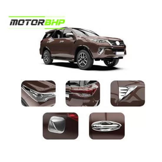 Fortuner chrome outlet accessories